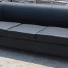 3 Seat L Shaped Sofas In Black (Photo 2 of 15)