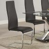 Chrome Leather Dining Chairs (Photo 11 of 25)