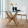 Glass Oak Dining Tables (Photo 20 of 25)