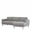 2Pc Crowningshield Contemporary Chaise Sofas Light Gray (Photo 20 of 25)