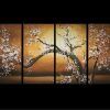 Cherry Blossom Oil Painting Modern Abstract Wall Art (Photo 13 of 15)
