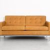 Florence Knoll Leather Sofas (Photo 9 of 15)