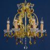 Antique Gold 18-Inch Four-Light Chandeliers (Photo 15 of 15)