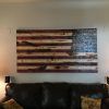 Wooden American Flag Wall Art (Photo 6 of 15)