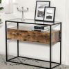 Glass And Pewter Console Tables (Photo 12 of 15)