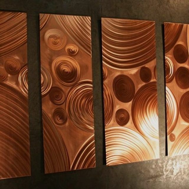 15 The Best Large Copper Wall Art