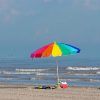 Leasure Fiberglass Portable Beach Umbrellas (Photo 21 of 25)