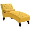 Yellow Chaise Lounge Chairs (Photo 5 of 15)