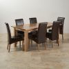 Oak Dining Tables And Leather Chairs (Photo 13 of 25)