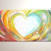 Abstract Heart Wall Art (Photo 5 of 15)
