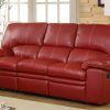 Red Leather Reclining Sofas And Loveseats (Photo 9 of 15)