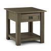 Rustic Gray End Tables (Photo 9 of 15)