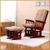 Wicker Rocking Chairs And Ottoman (Photo 9 of 15)