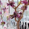 Faux Crystal Chandelier Centerpieces (Photo 9 of 15)