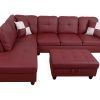 Faux Leather Sectional Sofa Sets (Photo 13 of 15)