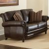 Faux Leather Sofas In Chocolate Brown (Photo 12 of 15)