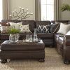 Faux Leather Sofas In Chocolate Brown (Photo 14 of 15)