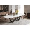 Faux Marble Finish Metal Contemporary Dining Tables (Photo 8 of 25)
