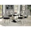 Faux Marble Finish Metal Contemporary Dining Tables (Photo 22 of 25)