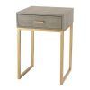 Faux Shagreen Console Tables (Photo 13 of 15)