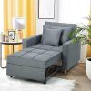 3 In 1 Gray Pull Out Sleeper Sofas (Photo 2 of 15)