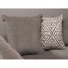 3Pc Polyfiber Sectional Sofas With Nail Head Trim Blue/Gray (Photo 10 of 25)