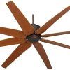 72 Predator Bronze Outdoor Ceiling Fans With Light Kit (Photo 2 of 15)