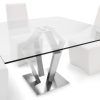 Brushed Metal Dining Tables (Photo 11 of 25)