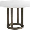 Alexandra Round Marble Pedestal Dining Tables (Photo 18 of 25)