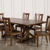 Chandler 7 Piece Extension Dining Sets With Wood Side Chairs (Photo 4 of 25)