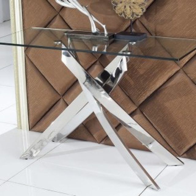 15 Best Clear Glass Top Console Tables