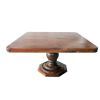 Country Dining Tables With Weathered Pine Finish (Photo 24 of 25)