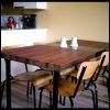 Iron Wood Dining Tables With Metal Legs (Photo 21 of 25)