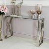 Espresso Wood And Glass Top Console Tables (Photo 12 of 15)