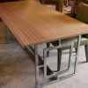 Dining Tables With Metal Legs Wood Top (Photo 4 of 25)