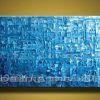 Blue Abstract Wall Art (Photo 5 of 15)