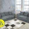 Gneiss Modern Linen Sectional Sofas Slate Gray (Photo 25 of 25)