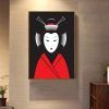 Geisha Canvas Wall Art (Photo 4 of 15)