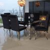Glass Dining Tables With 6 Chairs (Photo 4 of 25)