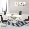 Cream Gloss Dining Tables And Chairs (Photo 18 of 25)
