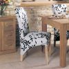 Oak Fabric Dining Chairs (Photo 14 of 25)