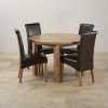 Round Oak Dining Tables And 4 Chairs (Photo 22 of 25)