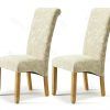 Oak Fabric Dining Chairs (Photo 16 of 25)