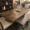 Transitional Driftwood Casual Dining Tables (Photo 22 of 25)