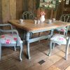 Shabby Chic Cream Dining Tables And Chairs (Photo 5 of 25)