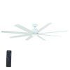 White Outdoor Ceiling Fans With Lights (Photo 4 of 15)