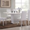 White Dining Sets (Photo 24 of 25)