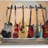 Guitar Canvas Wall Art (Photo 15 of 15)