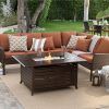 Patio Conversation Sets With Fire Pit (Photo 5 of 15)