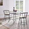 Tappahannock 3 Piece Counter Height Dining Sets (Photo 10 of 25)